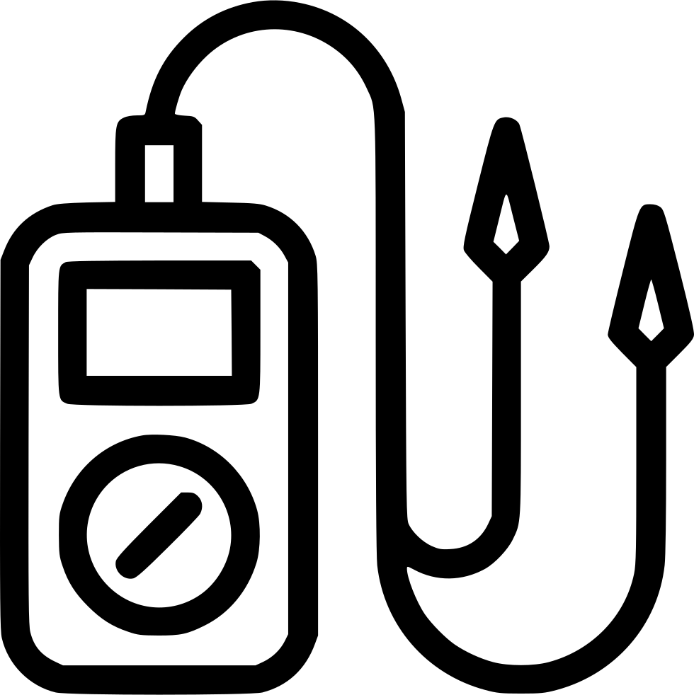 Png File - Multimeter (980x982)