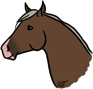 Perspective Head Shot By Desert Rose Ranch - Vampire (357x348)