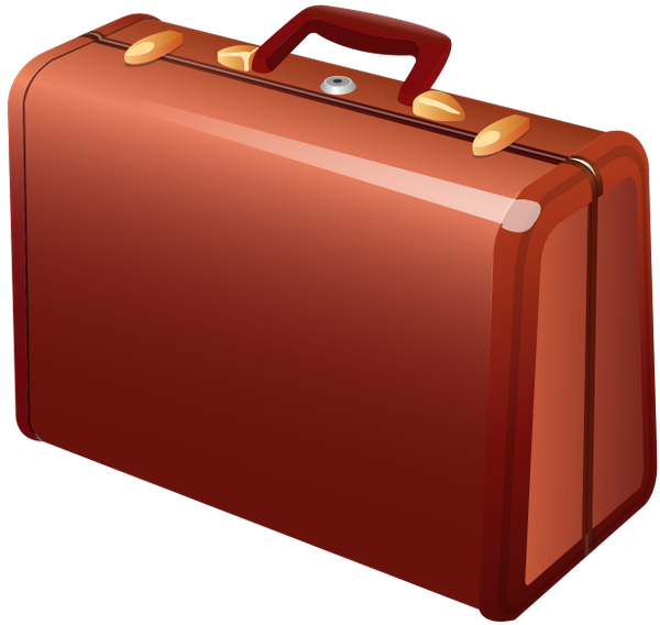 Briefcase Rectangle Suitcase - Briefcase (600x568)