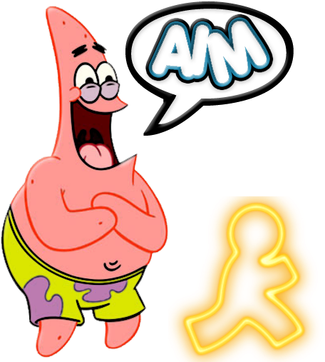 Patrick Star Aim - Patrick Star (512x512)