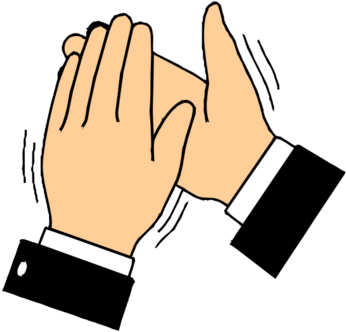 The Applause Audience - Hands Clapping Transparent Background (500x333)
