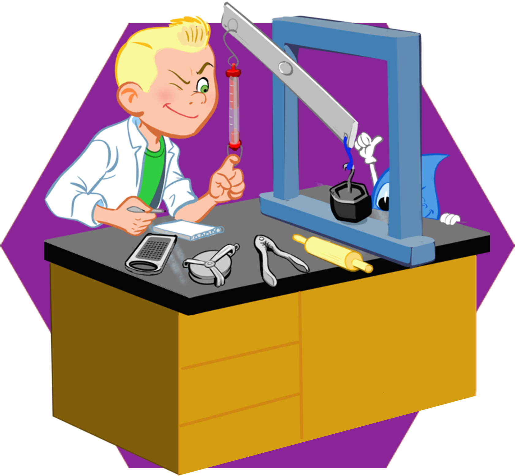 20 Machines Simples - Cartoon (1800x1800)