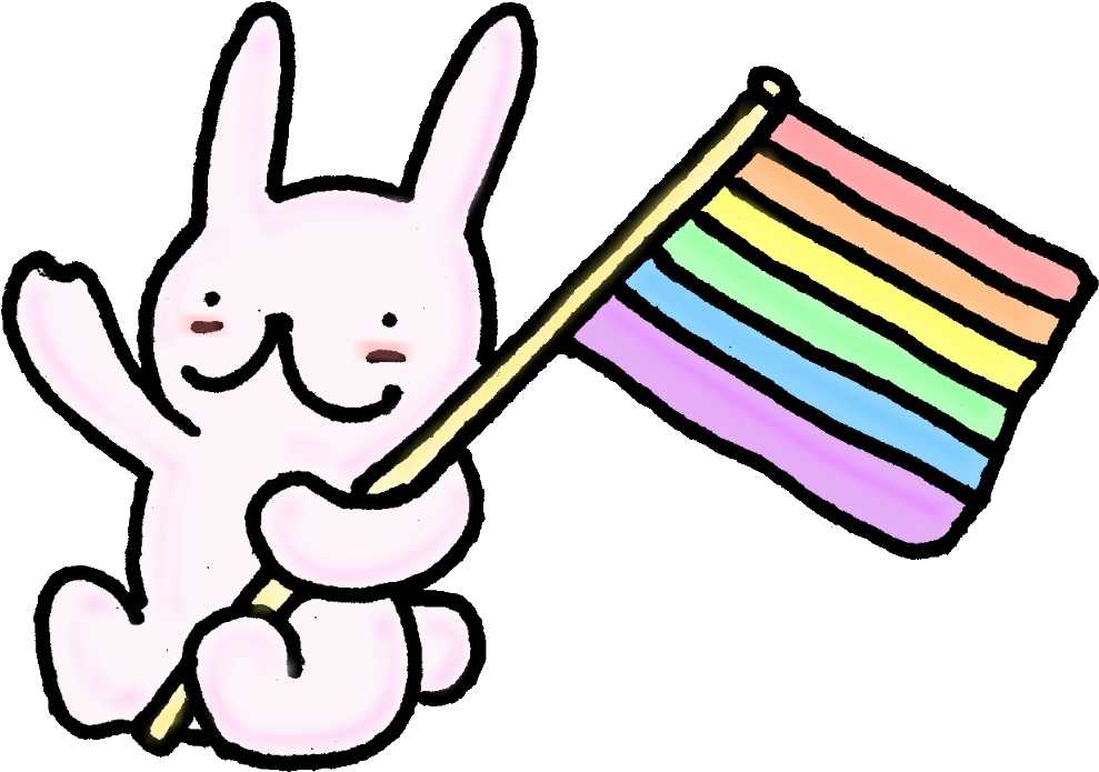 Lgbtうさぎ - Lgbtうさぎ (1082x800)