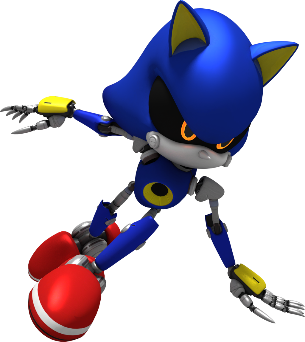 Metal Sonic The Hedgehog (1024x1147)
