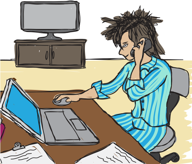 Addicted To Work - Sitting (618x533)