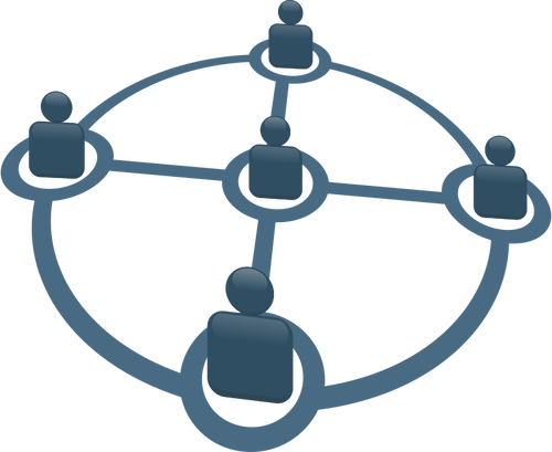 Network Vector Graphics - Network Clipart Png (500x409)