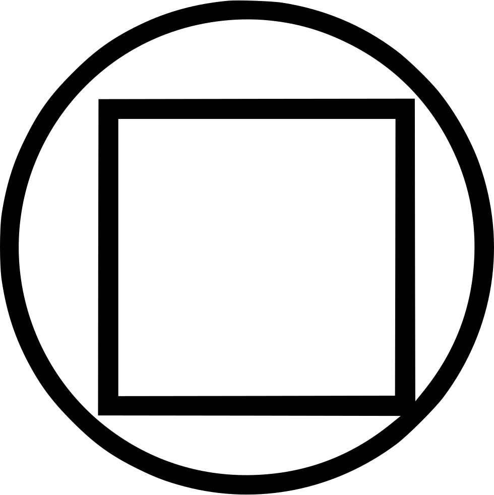 Tool Shape Square Squaretool Rectangle Outline Comments - Icon (980x982)