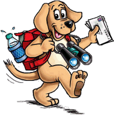 Larry The Labrador - Cartoon (400x400)