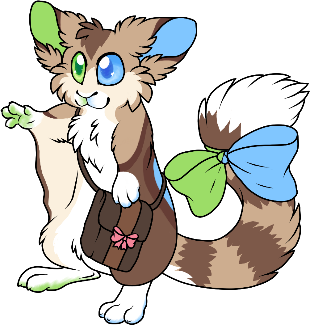 Sugar Glider - Ribbon (1100x1100)
