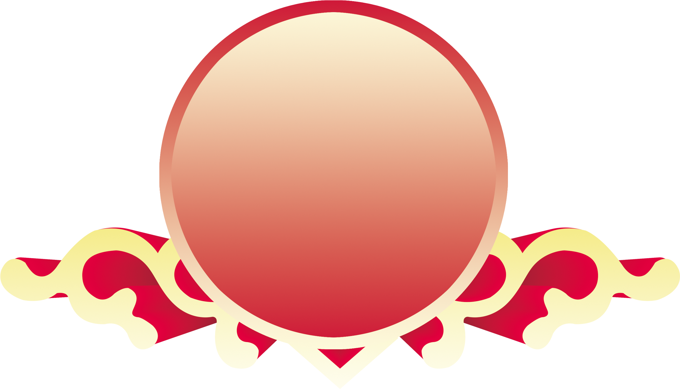 Red Circle Frame - Portable Network Graphics (3050x2050)