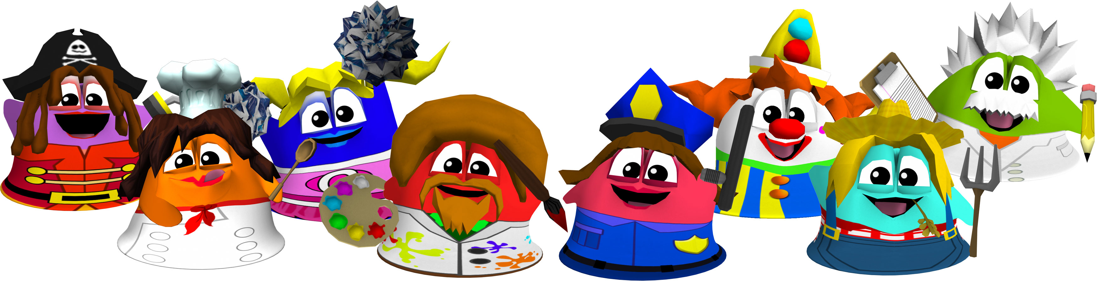 Gummielayout - Cartoon (3495x897)