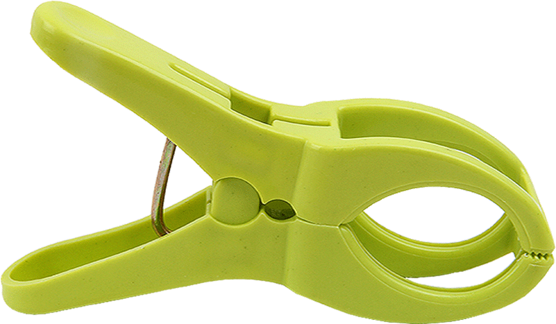 10 Pack Thick Size Windproof Clip Plastic Clothes Clip - Hand (800x800)