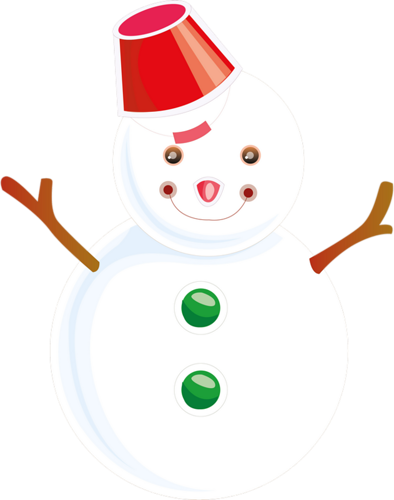 182 - Snowman (394x500)