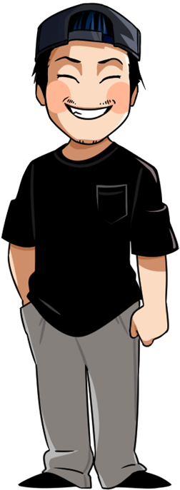 About Me - Cartoon (582x728)