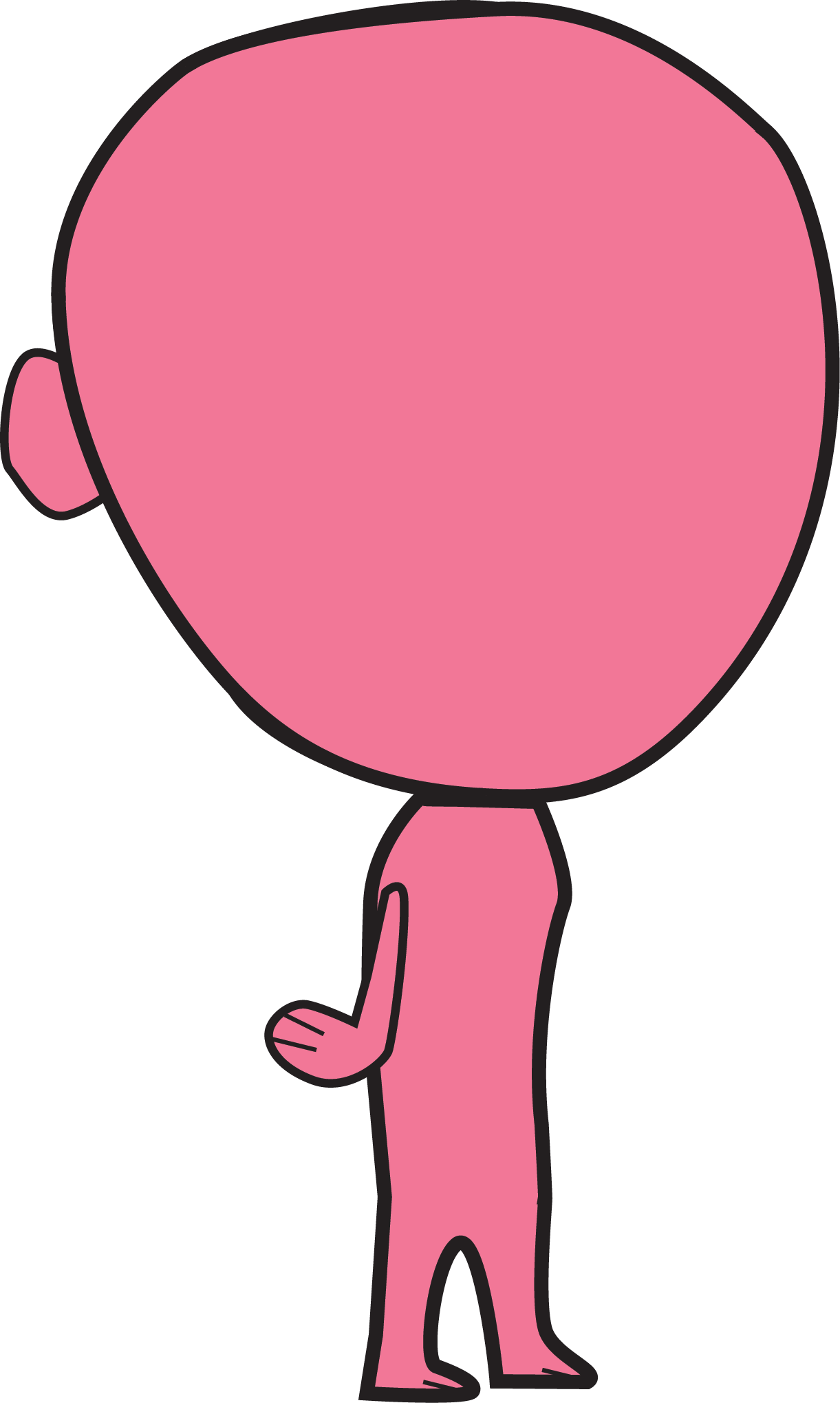 To Illustrate The Simple Difference Between Face Animations - Cartoon (1221x2038)