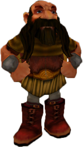 Bofur Dwarf - Portable Network Graphics (380x650)