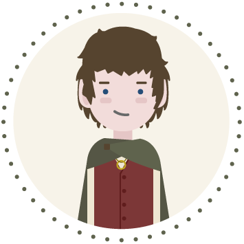 Frodo - Cartoon (355x355)