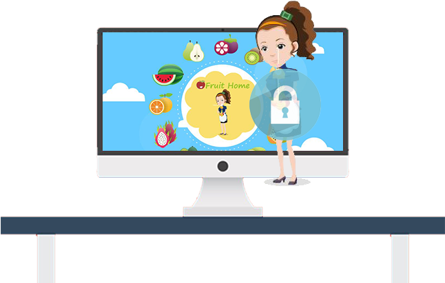 Lock Elements Easily - Cartoon (720x410)