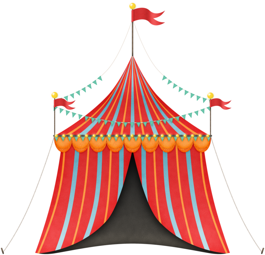 Circus By Rosemoji - Tent (912x876)
