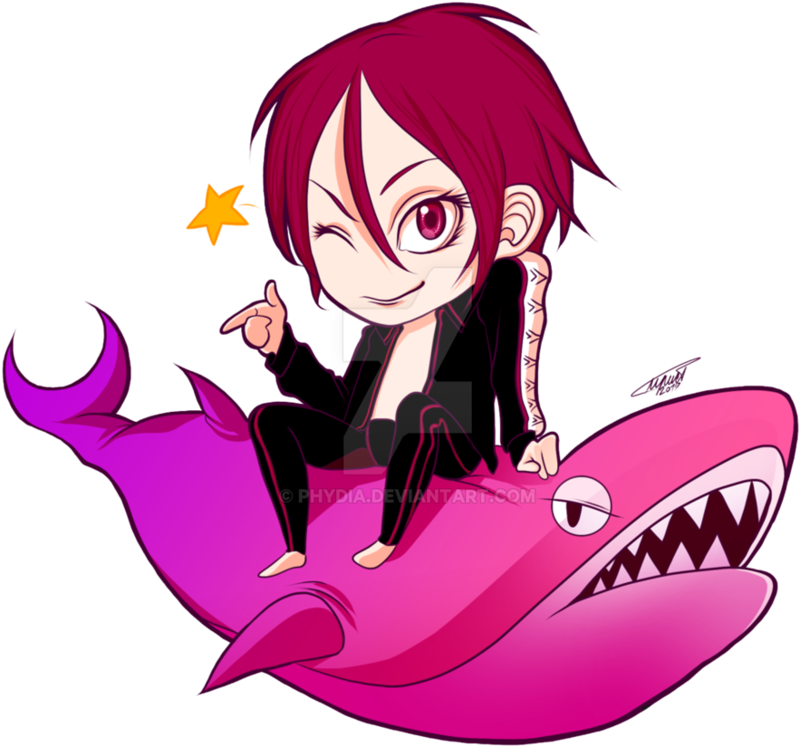 Pink Sharks By Phydia - Free! (940x850)