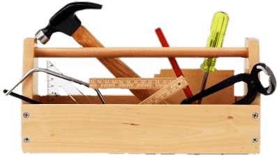 Tools In Holder - Christ-specific Lifeskills Toolkit By Aldo Di Giovanni (400x400)