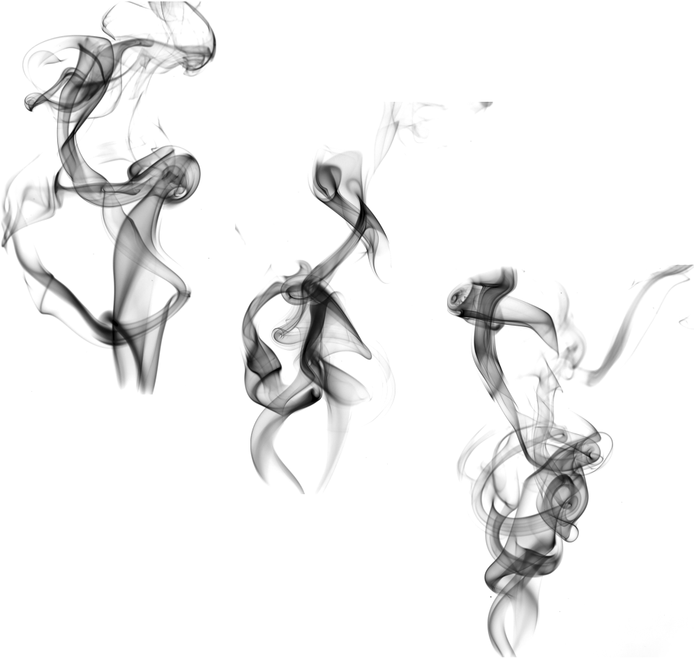 Black Smoke Effect Material - Black (1024x1024)