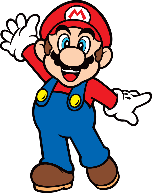 Mario 2d Png (600x762)