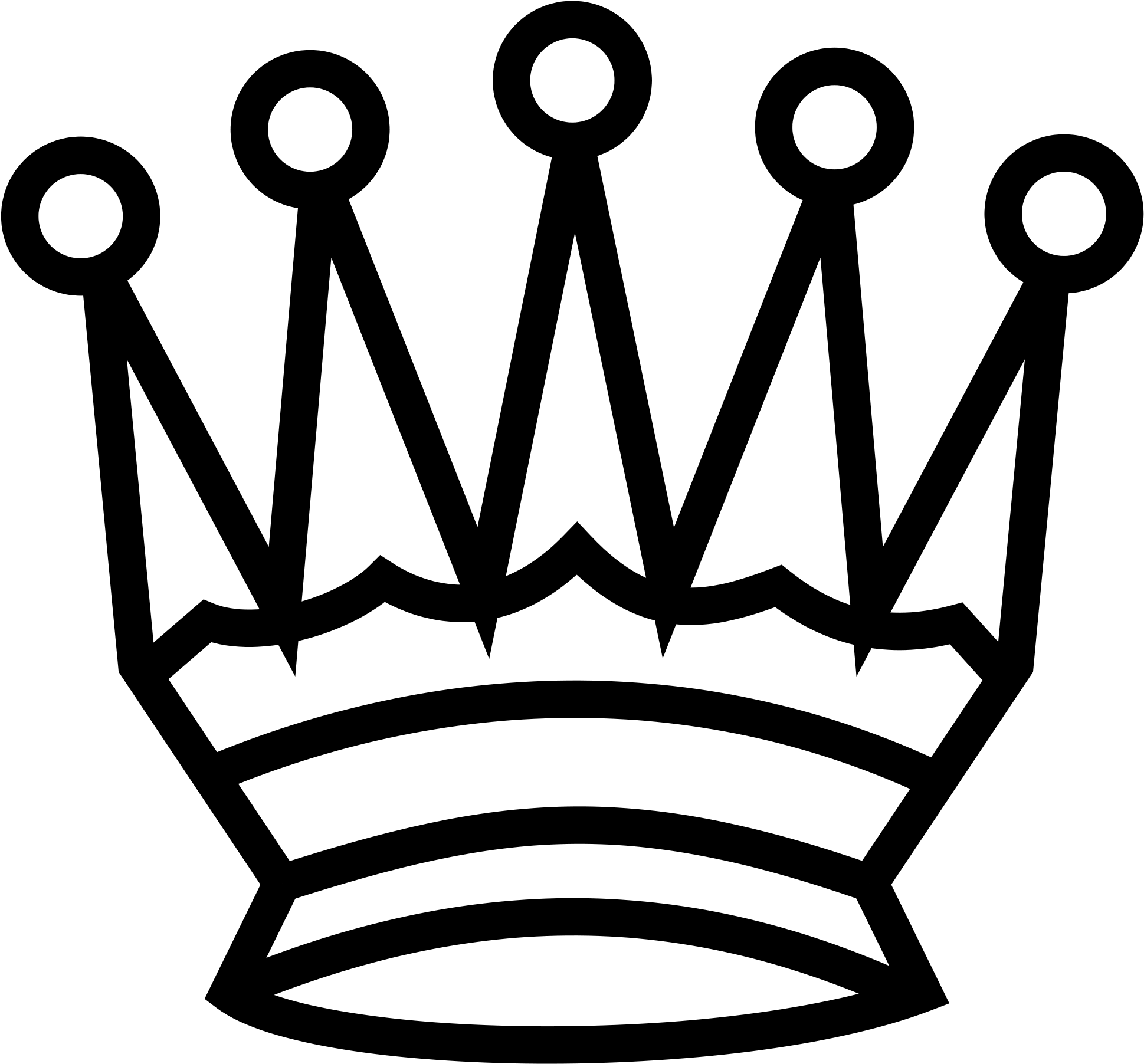 Open - Chess Queen Clipart (2000x2000)