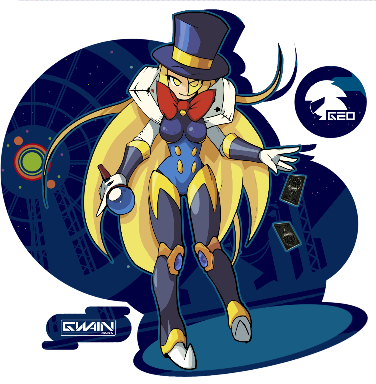 [gwain] Magic-man - Mega Man Magic Man (1280x1292)