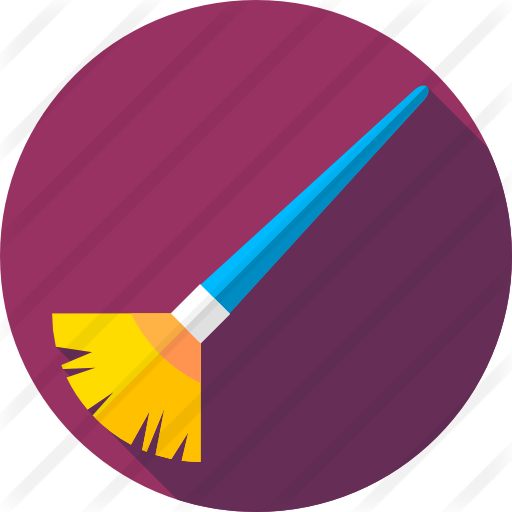 Paint Brush - Circle (512x512)