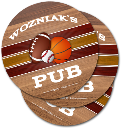 Custom Bar Coasters - Drink Coaster (450x450)