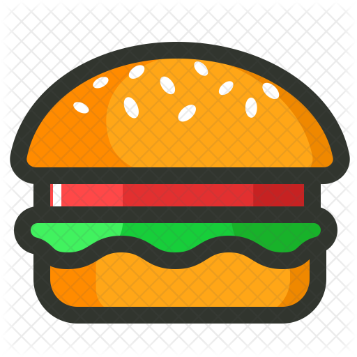 Cheeseburger Icon - Food (512x512)