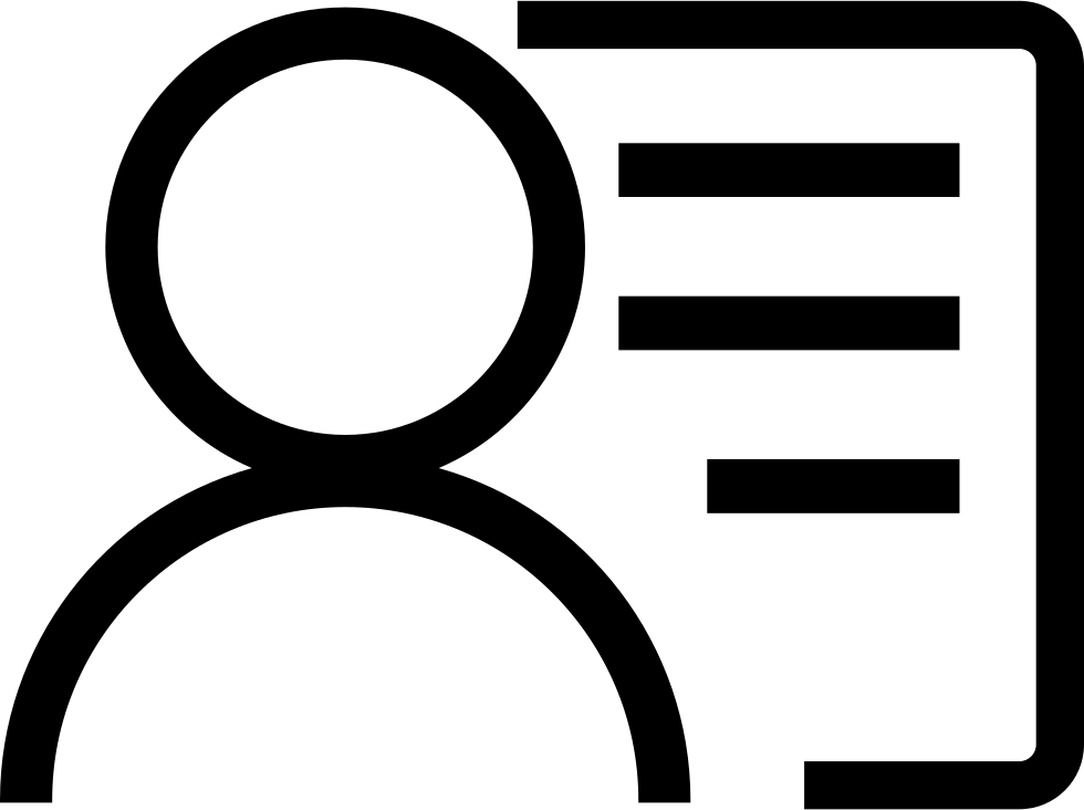Vector Intelligent Object Comments - Personal Data Icon Vector (980x732)