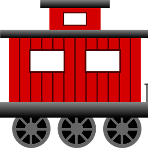 Caboose Clipart (512x512)