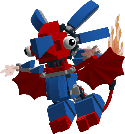 Lego Drazor - Mixels (429x460)