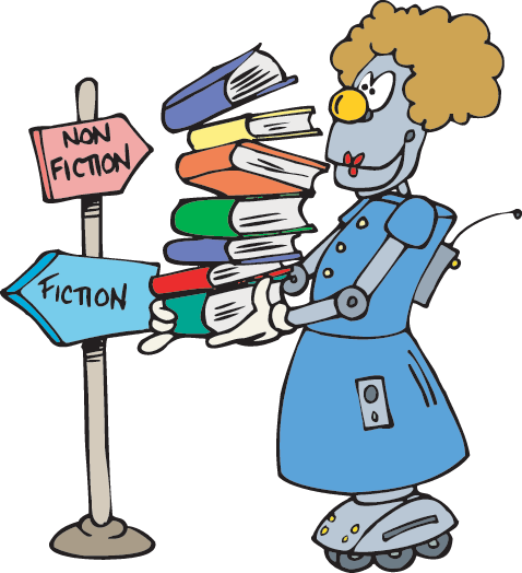 Robot - Hotdogcrafts Librarian Earrings A Little Geek A Lot (478x524)