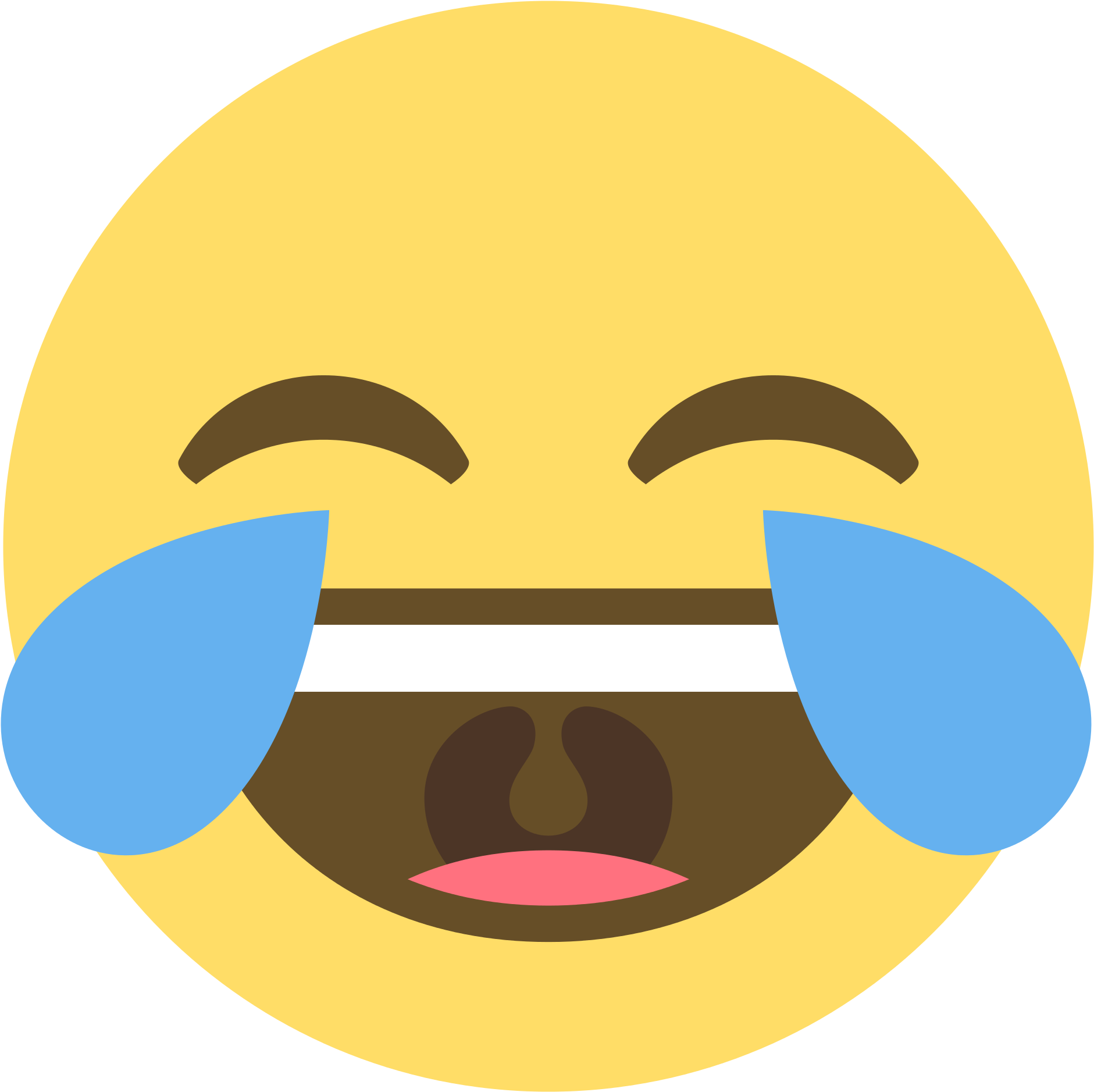 Joy Emoji Vector (1881x1877)