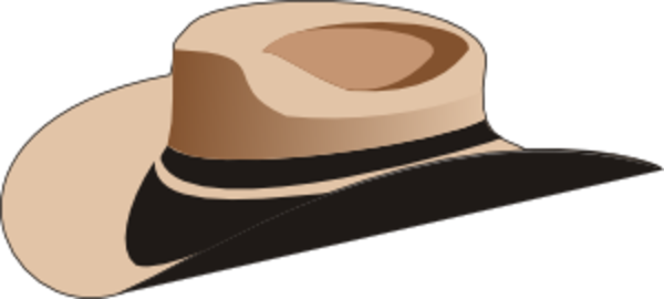 Vector Cowboy Hat Png (600x270)
