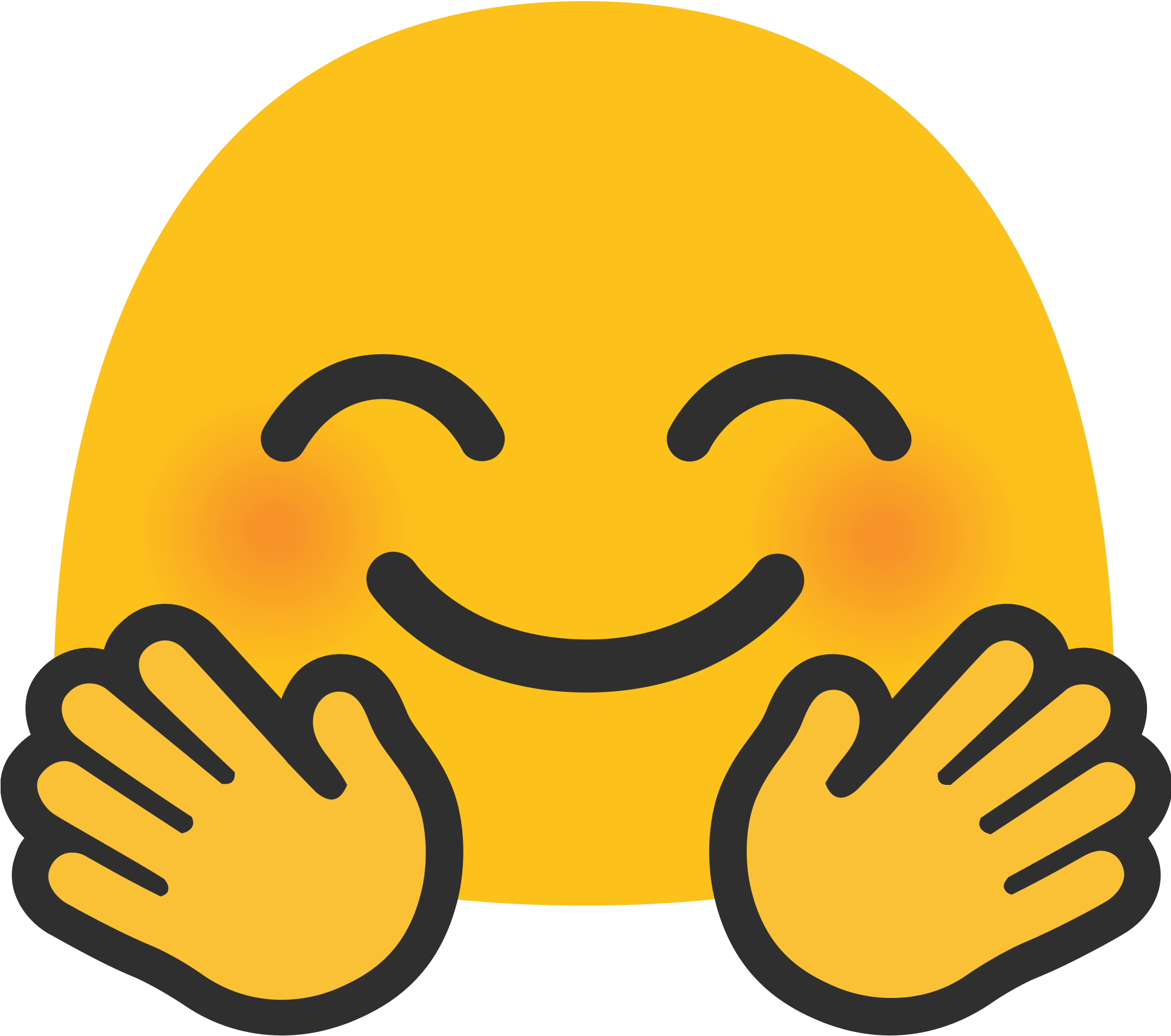 Open - Hugging Emoji (2000x2000)