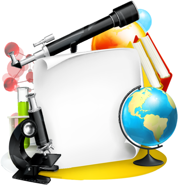 Vector Graphics Science Picture Frames Clip Art Image - Science Frames And Borders (768x768)