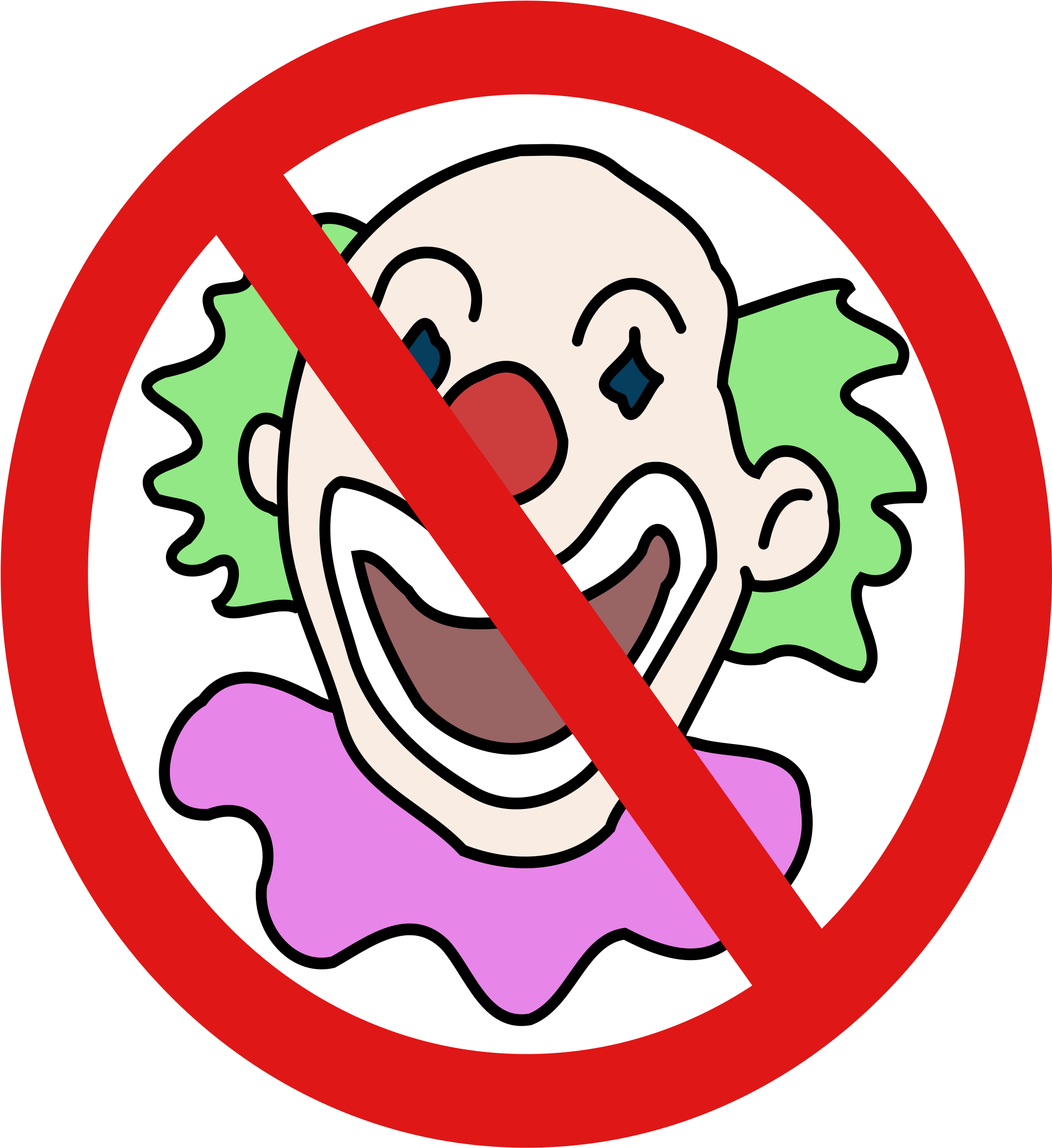 Big Image - No Clown (2193x2400)
