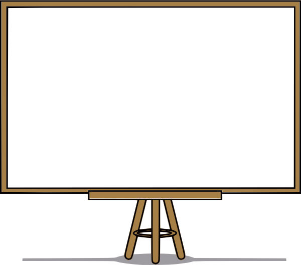 White Board Clip Art - กระดาน ไวท์ บอร์ด การ์ตูน (900x792)