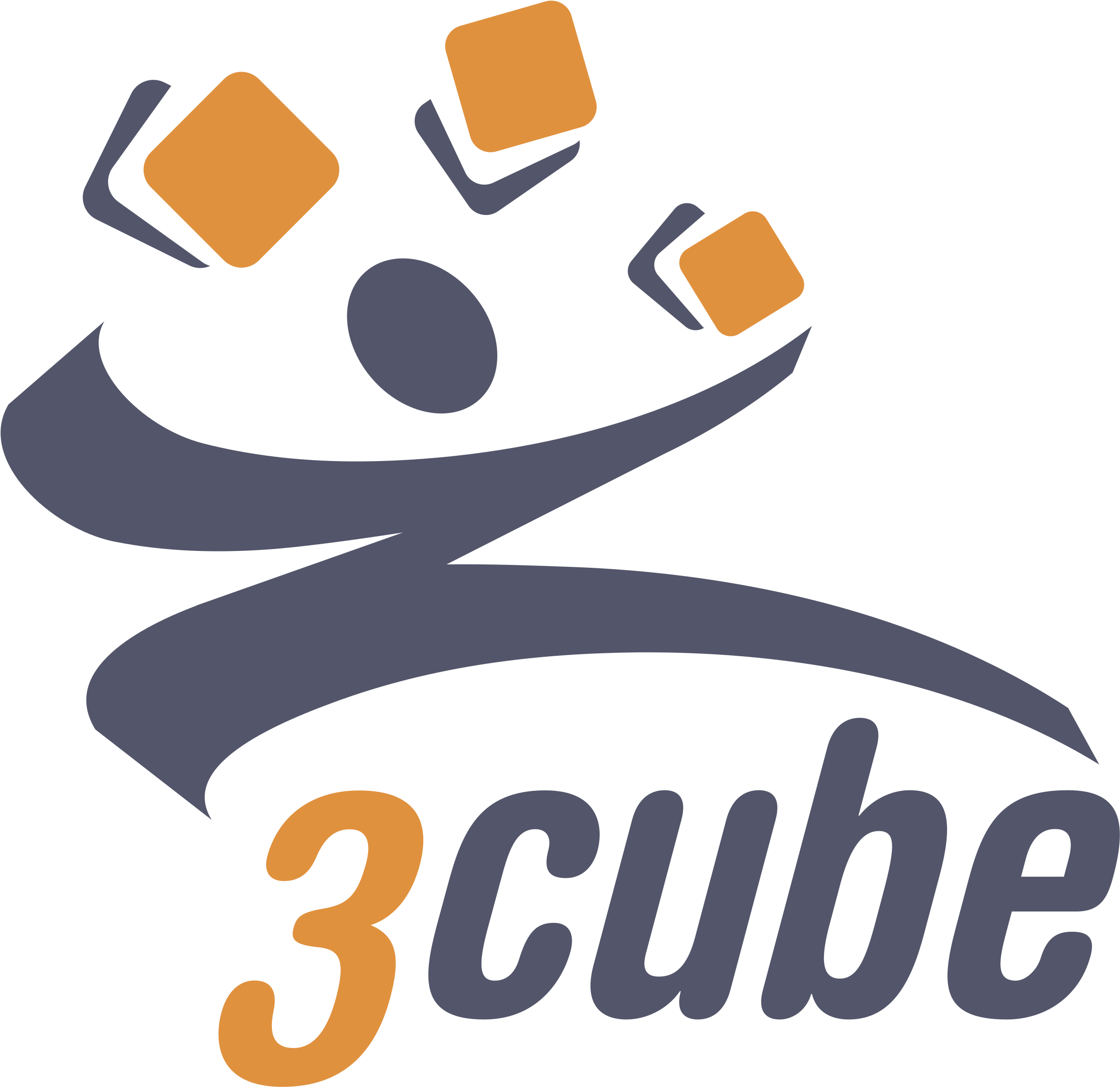 Logo Graphic Design Vector Graphics Business - 3cube (2400x2400)