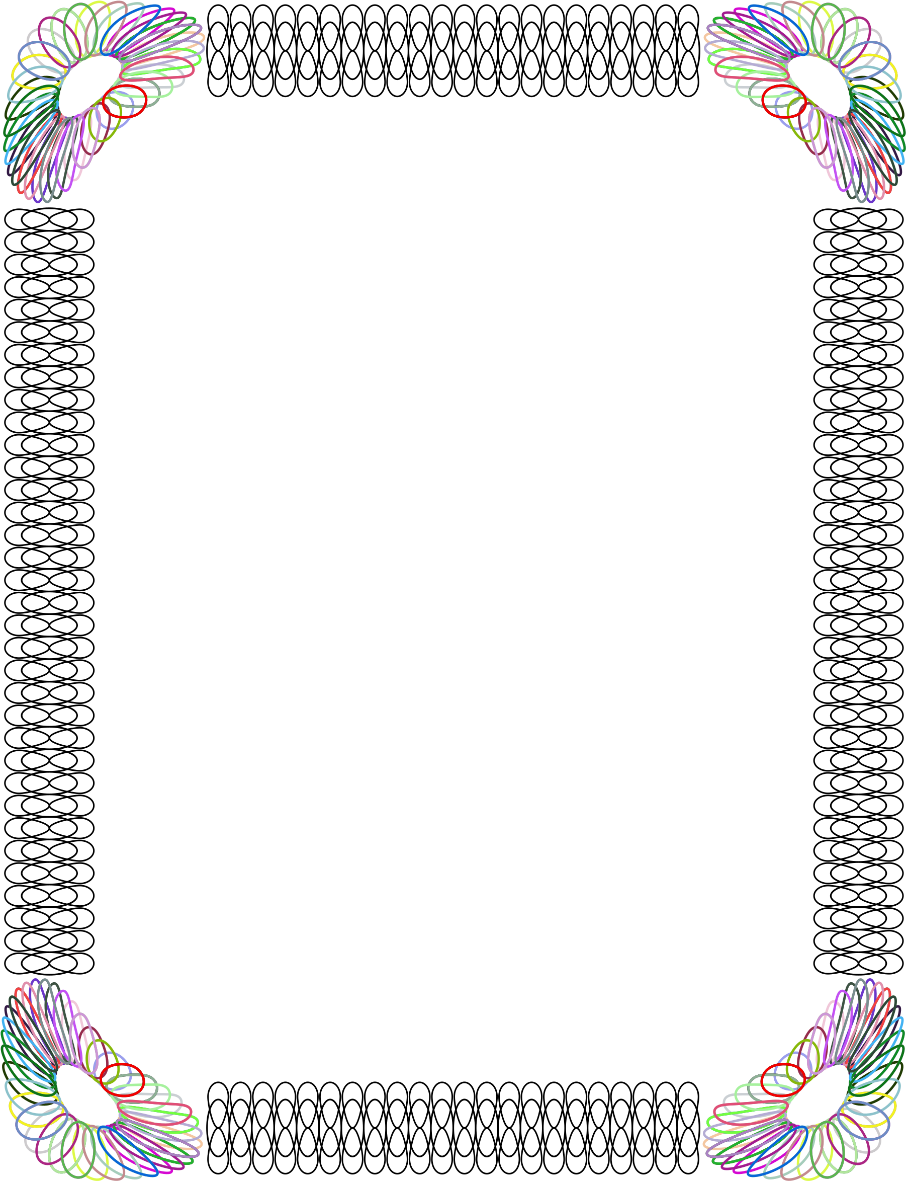 Border - Spirograph (1855x2400)
