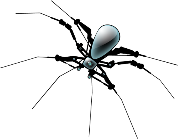 Robots Clipart Spider - Spider Robot (600x600)