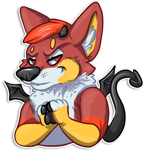 I Am The Devil - Cartoon (488x512)