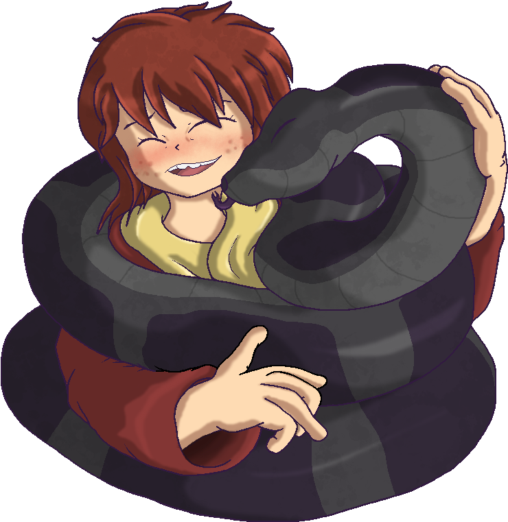 Hazel By Phantomgline - Snake Snuggles On Deviantart (833x800)