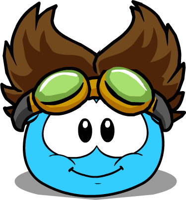 The Rad Scientist In Puffle Interface - Hat (375x404)
