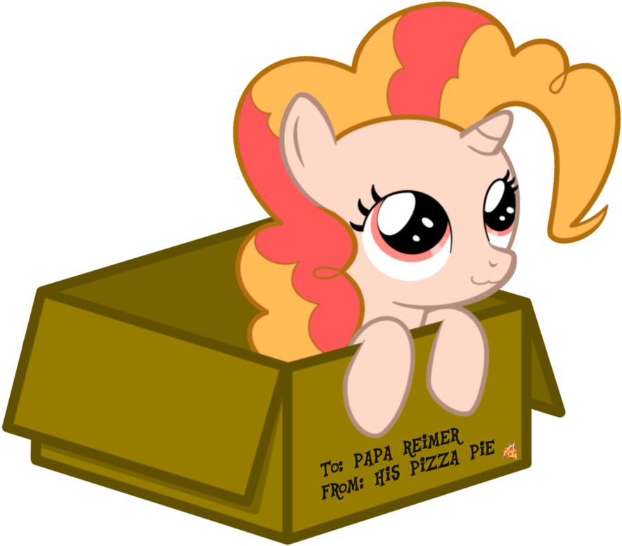 Pizza Delivery By Midnytesketch - Пони Коробки (900x791)