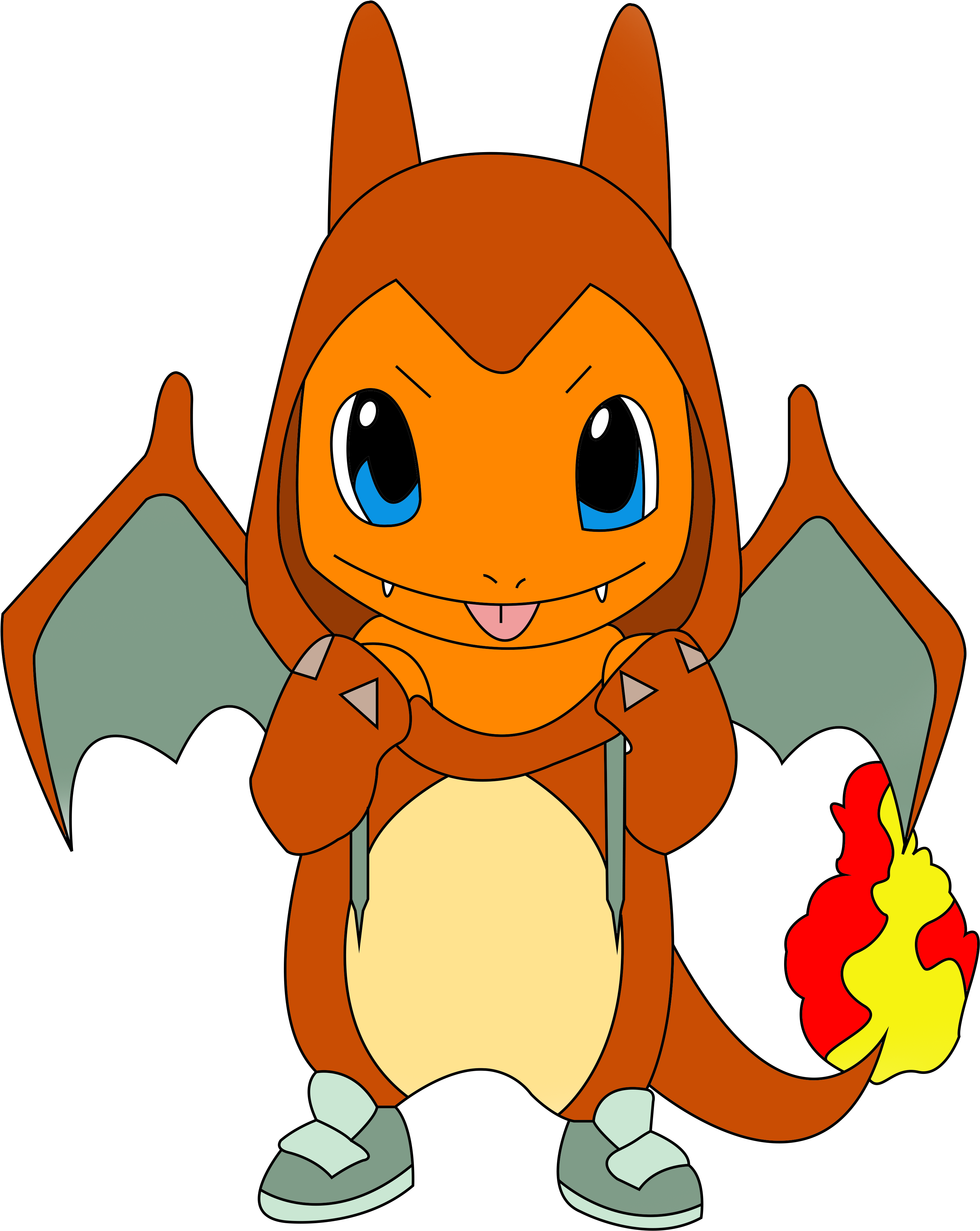Charmander By Edumander Charmander By Edumander - Cute Charmander (3214x4054)